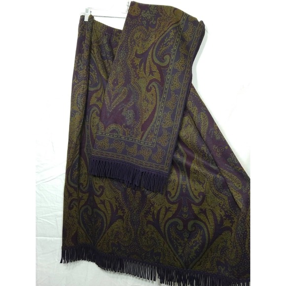 Nina Leonard Vintage Two-Piece Skirt Scarf Set - Picture 3 of 14